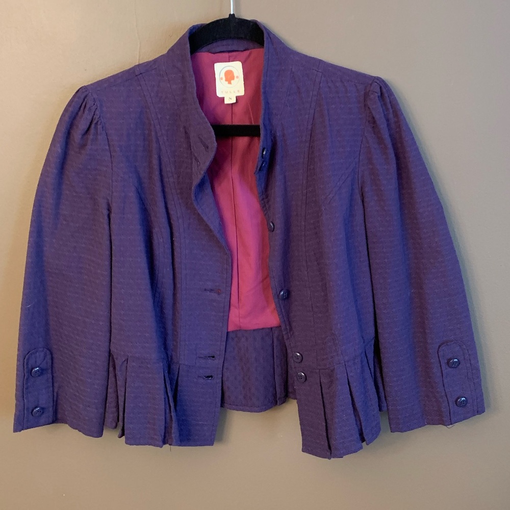 Purple Blazer Jacket